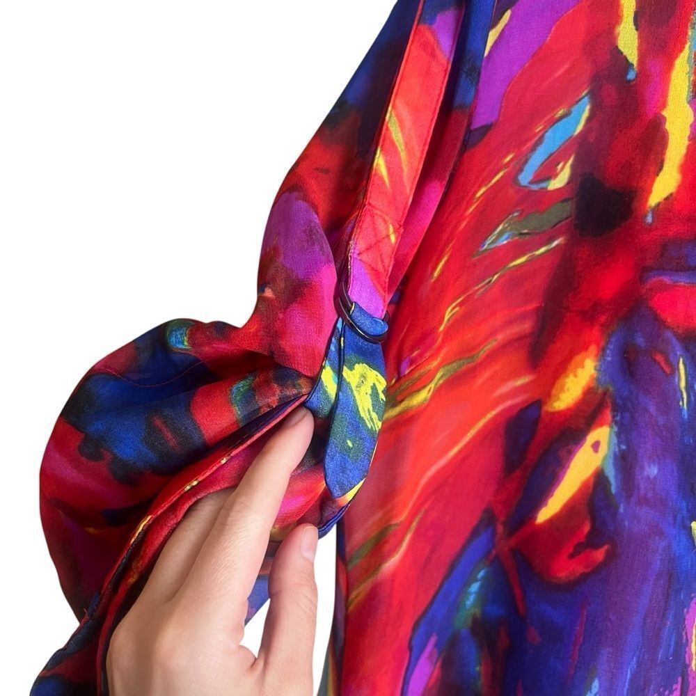 NWT! Peter Nygard patterned tunic. Size medium‎ - Picture 8 of 8